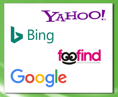 Logotipos de buscadores más usados